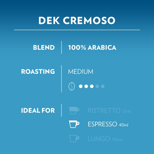 Lavazza Dek Cremoso кафе капсули A Modo Mio 16 бр.