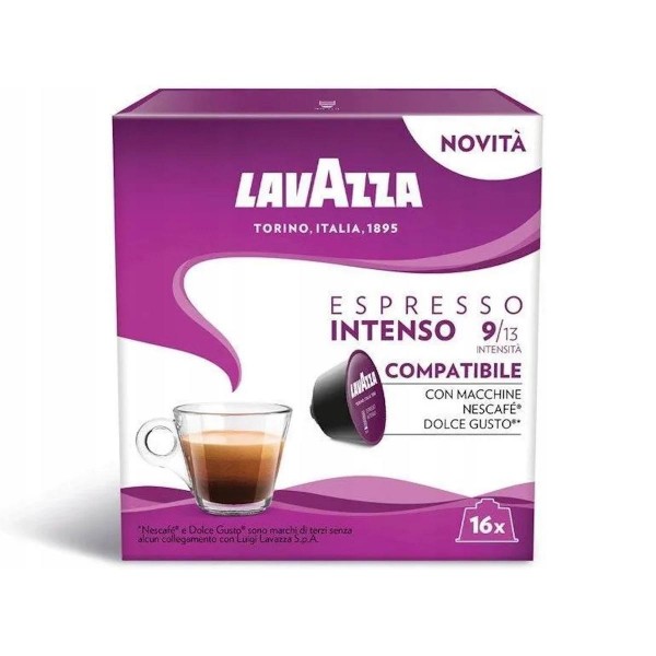 Lavazza Espresso Intenso 16 броя Nescafe® Dolce Gusto® съвместими капсули