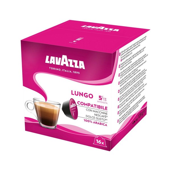 Lavazza Lungo 16 броя Nescafe® Dolce Gusto® съвместими капсули
