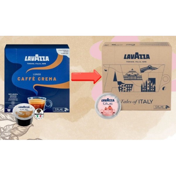 Lavazza Blue Venezia Lungo кафе капсули 100 бр.