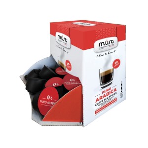 Must Puro Arabica, 50 бр. Кафе капсули, съвместими с Dolce Gusto