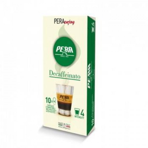 PERA Enjoy Decaffeinato 10 бр Безкофеиново кафе капсули Nespresso