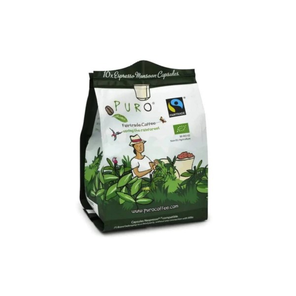 PURO Bio Monsoon 10 бр Кафе капсули Nespresso