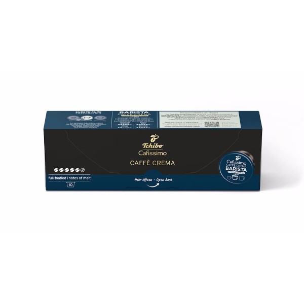 Tchibo Cafissimo Barista Caffe Crema India кафе капсули 10 бр.