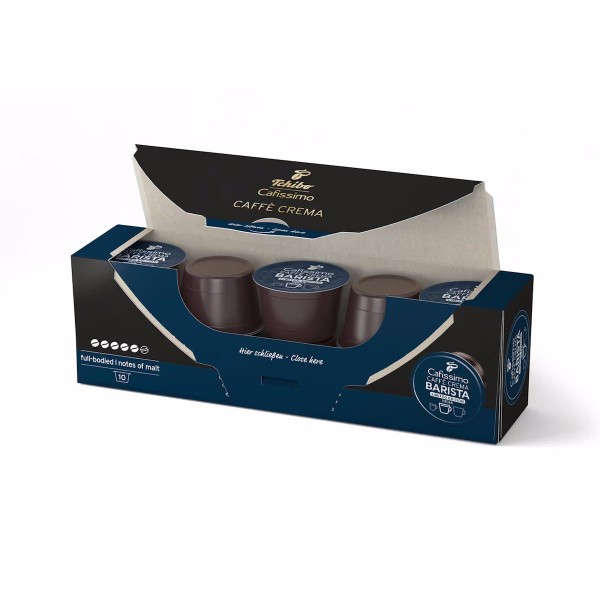 Tchibo Cafissimo Barista Caffe Crema India кафе капсули 10 бр.