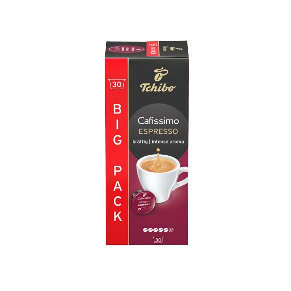 Tchibo Cafissimo Caffè Crema Intense Aroma Big Pack кафе капсули 30 бр.