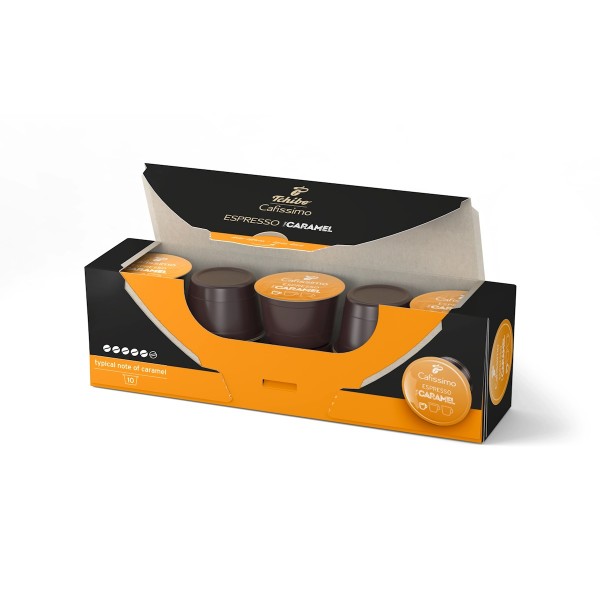 Tchibo Cafissimo Caffe Espresso Caramel кафе капсули 10 бр.