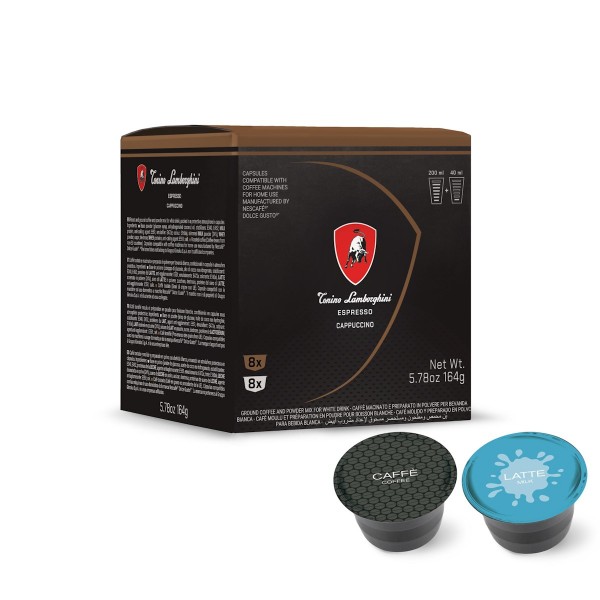 Tonino Lamborghini Cappuccino кафе капсули Dolce Gusto 16 бр