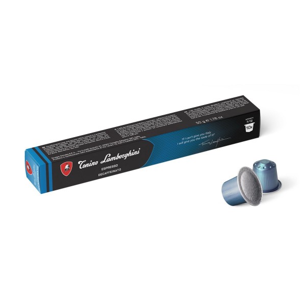 Tonino Lamborghini Espresso Decaffeinato – кафе капсули Nespresso® 10 бр.