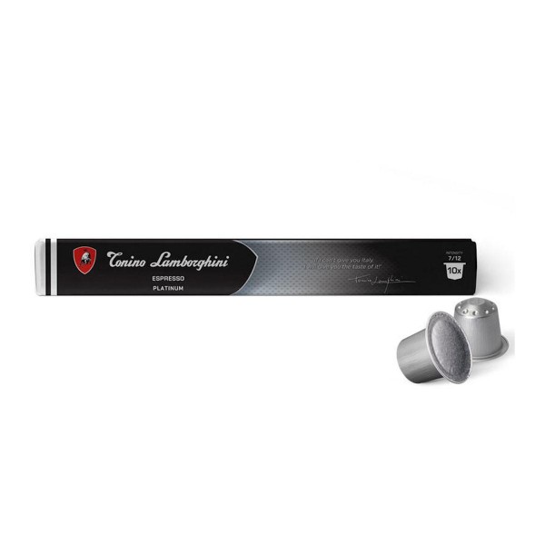Tonino Lamborghini Espresso Platinum – кафе капсули Nespresso® 10 бр.