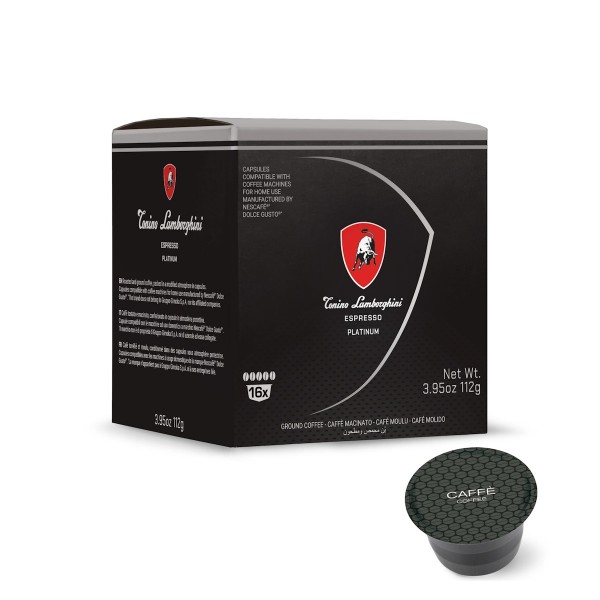 Tonino Lamborghini Platinum Bland кафе капсули Dolce Gusto 16 бр