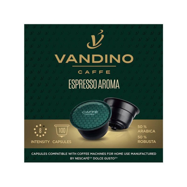Vandino Espresso Aroma 100 бр. Капсули Dolce Gusto система