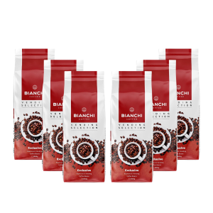 Bianchi Vending Exclusive 1 кг. Промо пакет: 6 бр. кафе на зърна