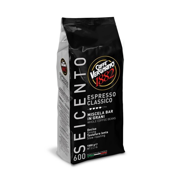 Кафе на зърна Caffe Vergnano 1882 Seicento Classico 600 - 1 кг