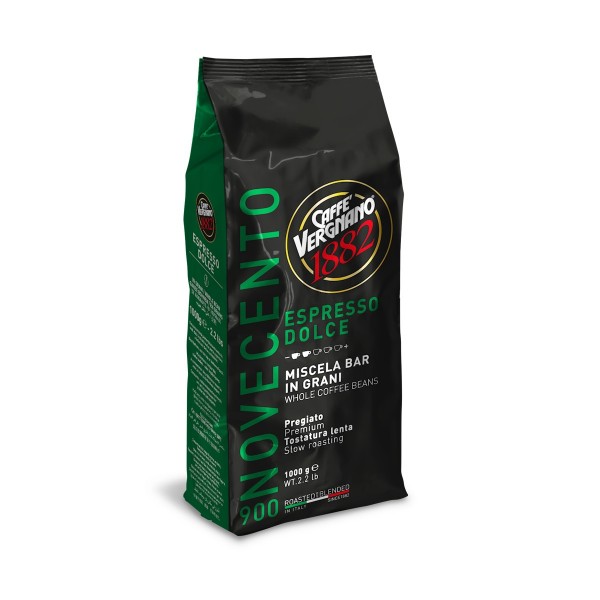 Кафе на зърна Caffe Vergnano 1882 Novecento Dolce 900 1 кг