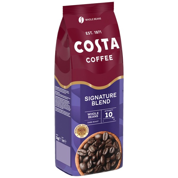 Costa Coffee Signature Blend Dark кафе на зърна 1кг