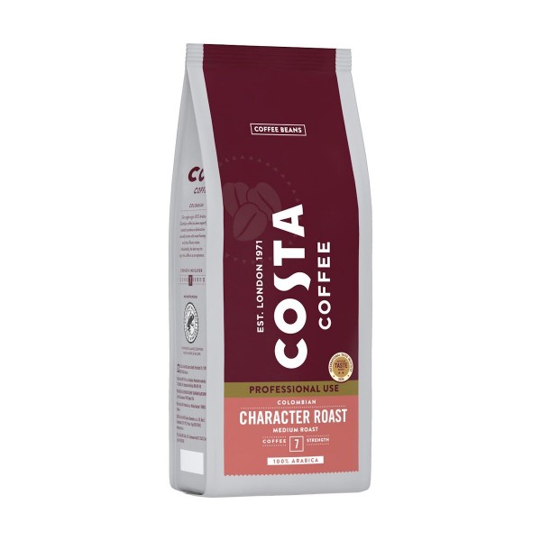 Кафе на зърна Costa Coffee Professional Columbian Character Roast 1 кг