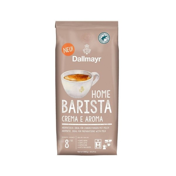 Dallmayr Home Barista Crema e Aroma Кафе на зърна 1 кг
