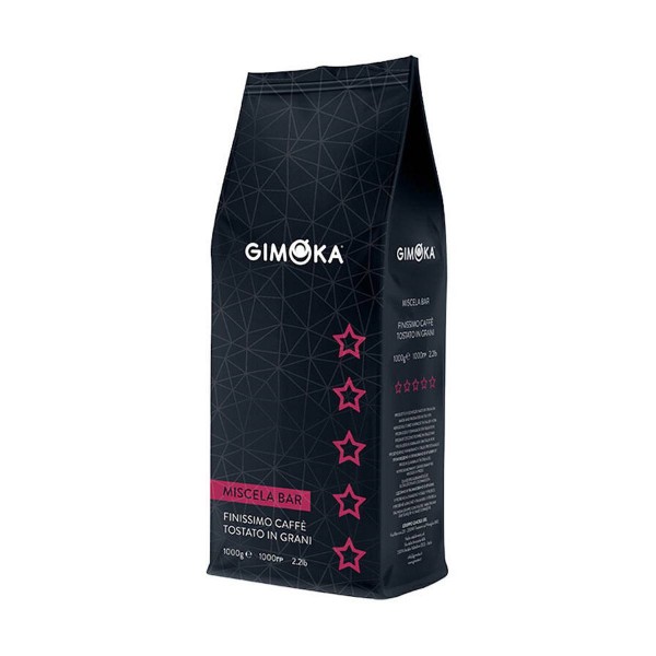 GIMOKA 5 Stelle кафе на зърна, 1 кг