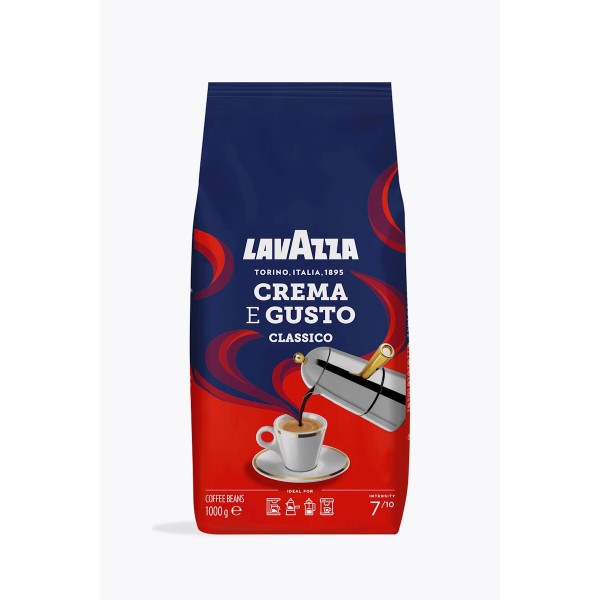 Lavazza Crema e Gusto Classico 1 кг. кафе на зърна