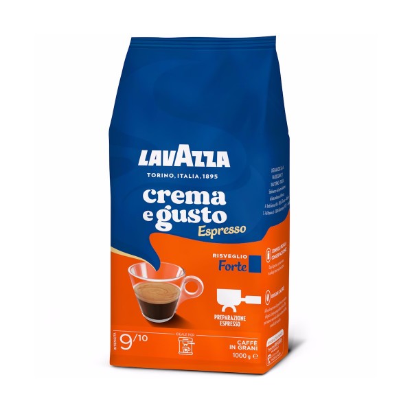 Lavazza Crema e Gusto Forte 1 кг. кафе на зърна