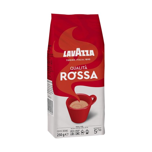 Lavazza Qualita Rossa 250 г - кафе на зърна