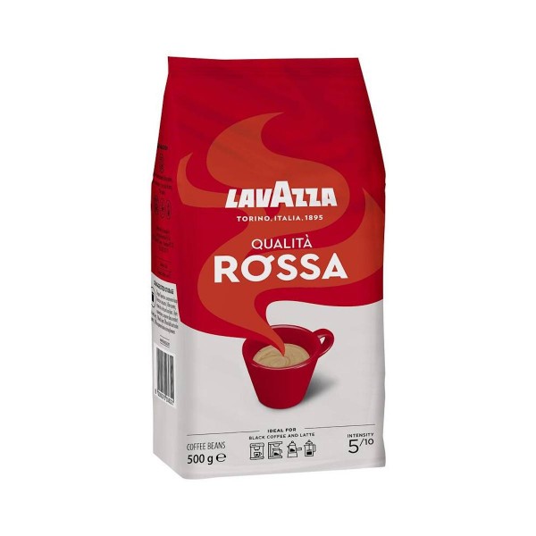 Lavazza Qualita Rossa 500 г - кафе на зърна