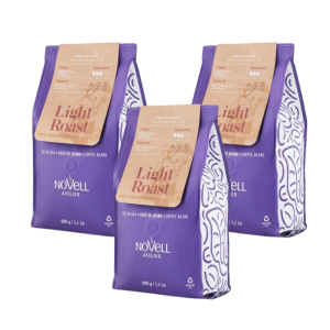 NOVELL Light Roast Atelier ПРОМО ПАКЕТ: 3 бр. (1,5 кг) кафе на зърна 500 г