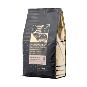 NOVELL TANZANIA THE ROASTERY  кафе на зърна от най-висок клас, 1 кг.