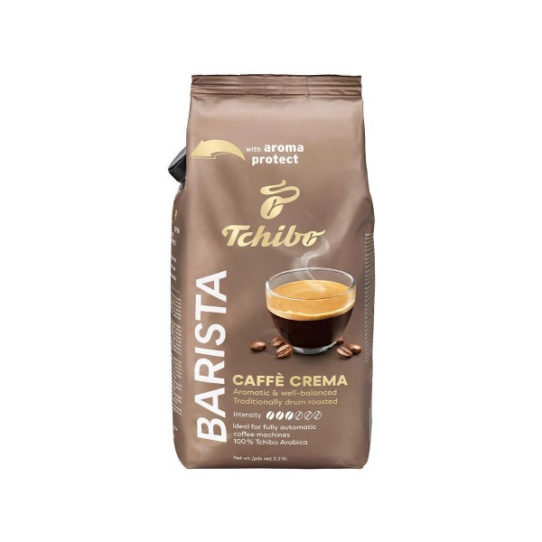 Tchibo Barista Caffe Crema кафе на зърна 1 кг.
