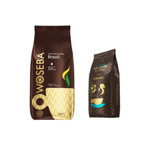 Woseba Cafe Brasil кафе на зърна 1 кг + подарък Crema Classico