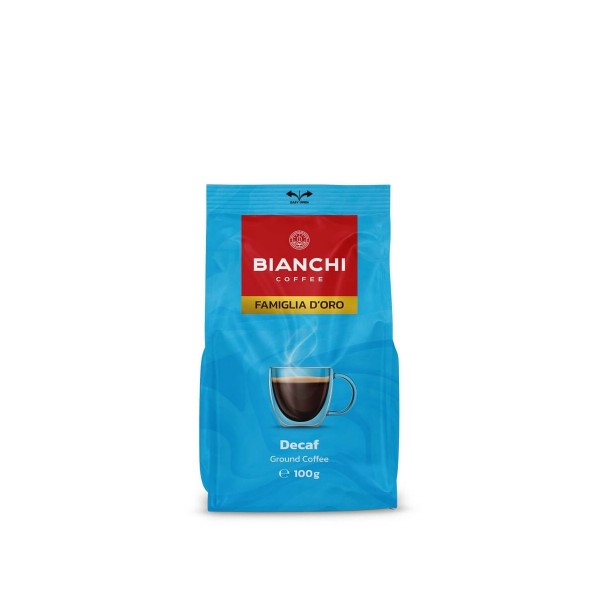 Bianchi Famiglia D`oro Decaf мляно кафе 100 г.