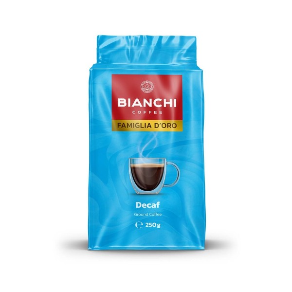 Bianchi Famiglia D`oro Decaf мляно кафе 250 г.