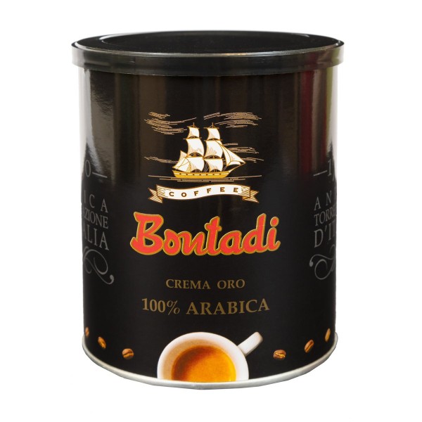 Bontadi Crema Oro 100% Arabica 250 г. мляно кафе в кутия