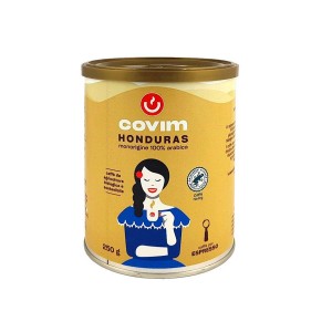 Covim Honduras Espresso 250 г мляно кафе в метална кутия