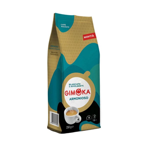 GIMOKA Armonioso 250 г мляно кафе