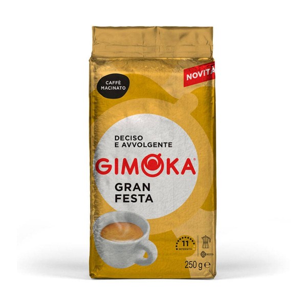 GIMOKA Gran Festa 250г мляно кафе