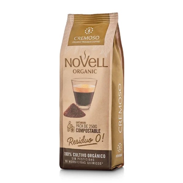 NOVELL Cremoso мляно кафе, 250 г. 