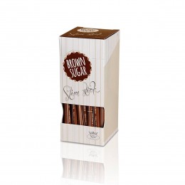 Кафява захар Slim Stick Нико 48 пакетчета по 3 г