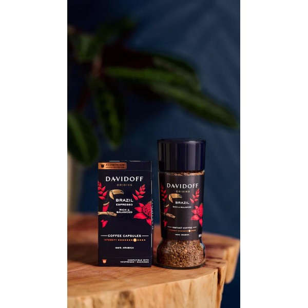 Davidoff Origins Brazil 90 г разтворимо кафе