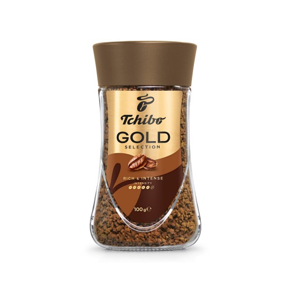 Tchibo Gold Selection разтворимо кафе 100 г.