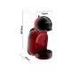 Krups Mini Me Cherry Red KP123H10 Кафемашинас капсули Dolce Gusto, 15 bar, 1500W