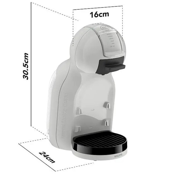 Krups KP143GF0 MINI ME 2 Кафе машина с капсули съвместими с Dolce Gusto