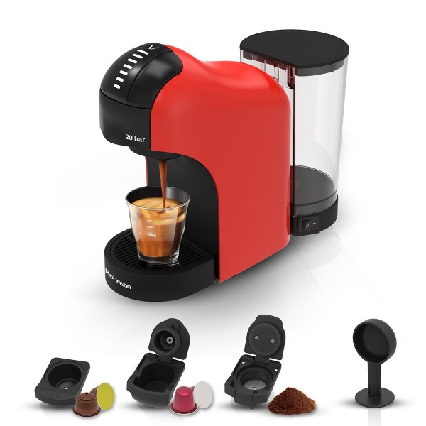 Rohnson R-98046R червена мултикапсулна кафемашина