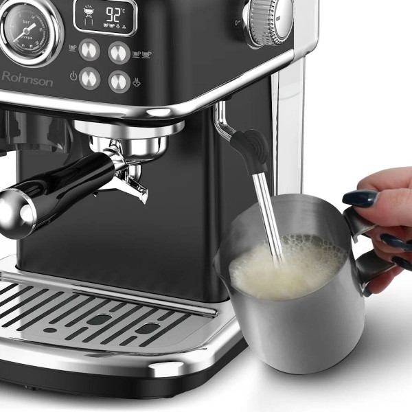 Rohnson R-98250B Кафемашина за еспресо с кафемелачка