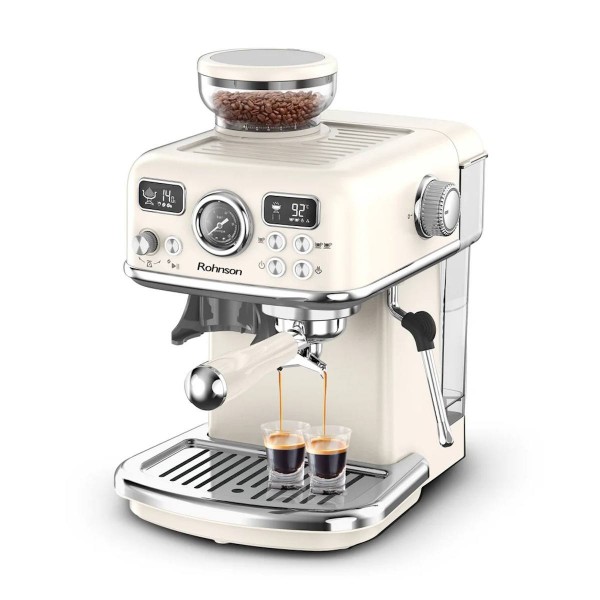 Rohnson R-98250C Кафемашина за еспресо с кафемелачка