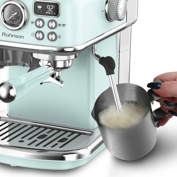 Rohnson R-98250G Кафемашина за еспресо с кафемелачка