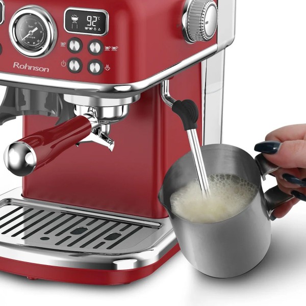 Rohnson R-98250R Кафемашина за еспресо с кафемелачка