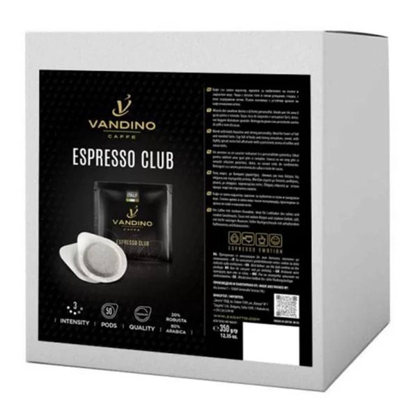 Vandino Espresso Club кафе филтър дози 50 бр.