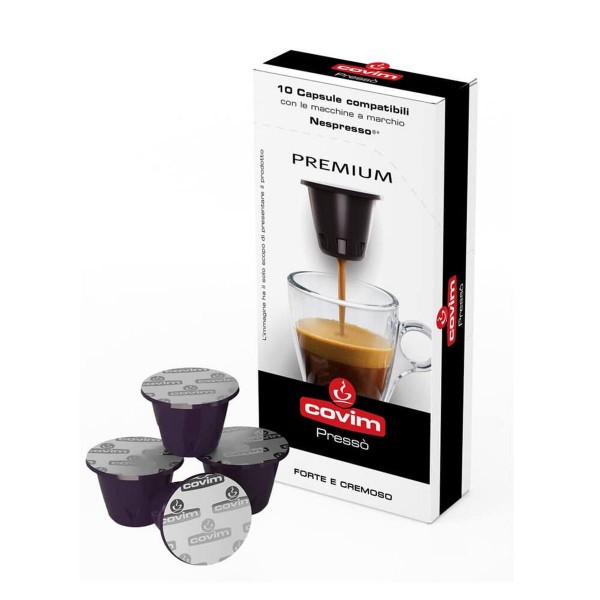 Covim Premium Presso 10 бр. Кафе капсули Nespresso